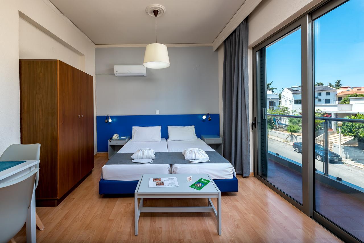 Aparthotel 7Palms à Rhodes City Extérieur photo