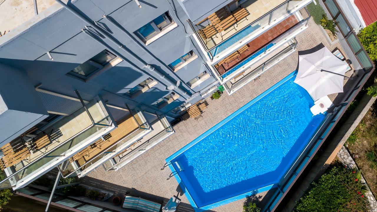 Aparthotel 7Palms à Rhodes City Extérieur photo