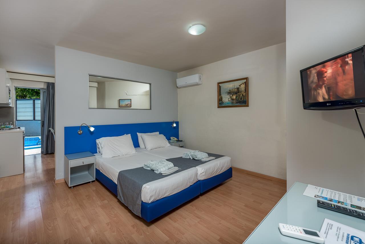 Aparthotel 7Palms à Rhodes City Extérieur photo