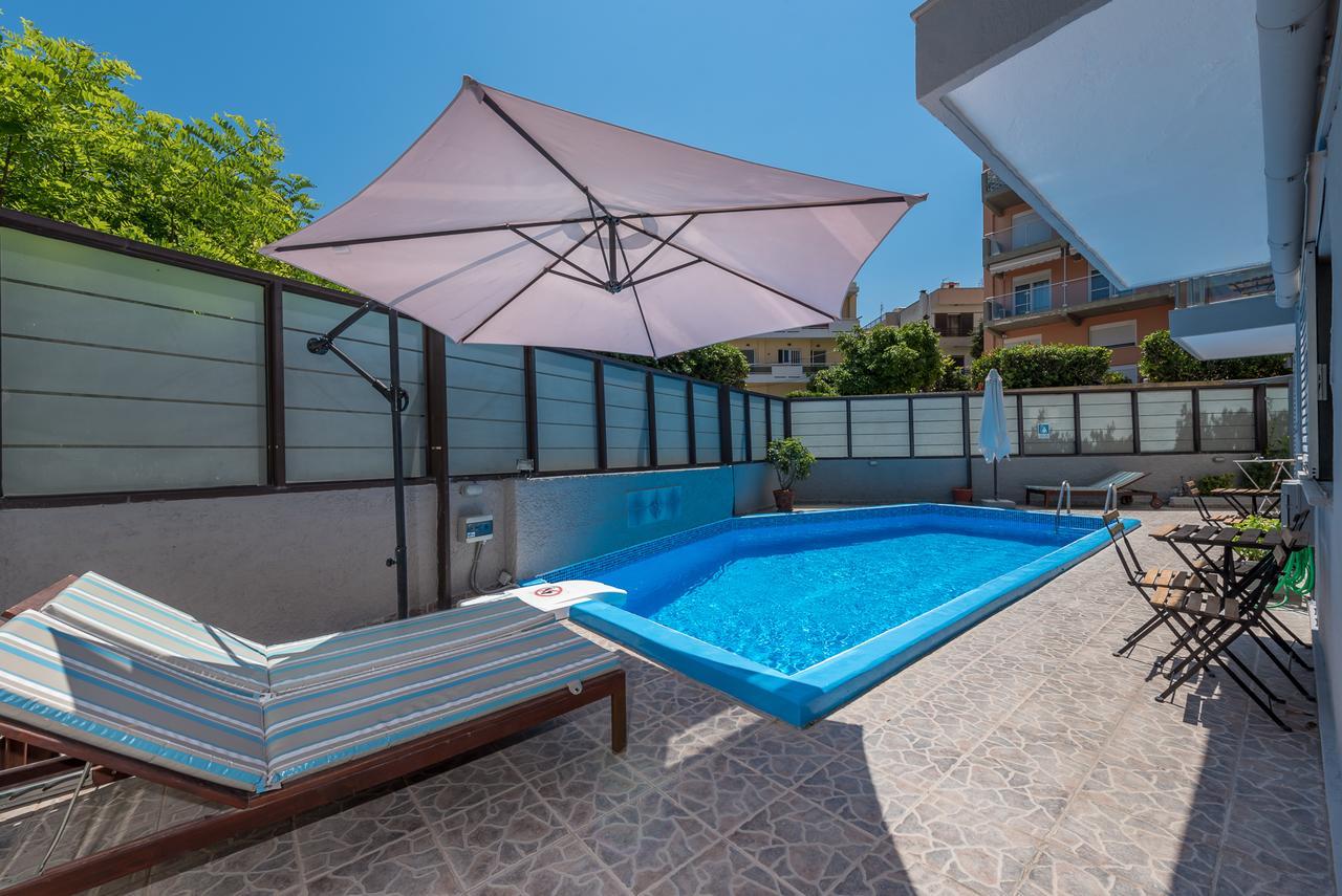Aparthotel 7Palms à Rhodes City Extérieur photo