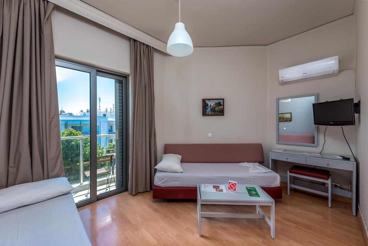 Aparthotel 7Palms à Rhodes City Extérieur photo